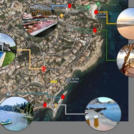 Villa Bonita Con Piscina Privada Y Vistas Al Mar Calpe